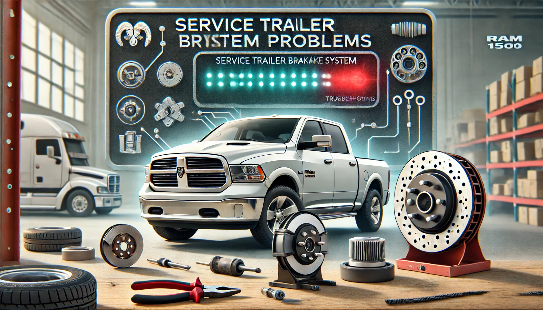 Service Trailer Brake System Problems On The Ram 1500