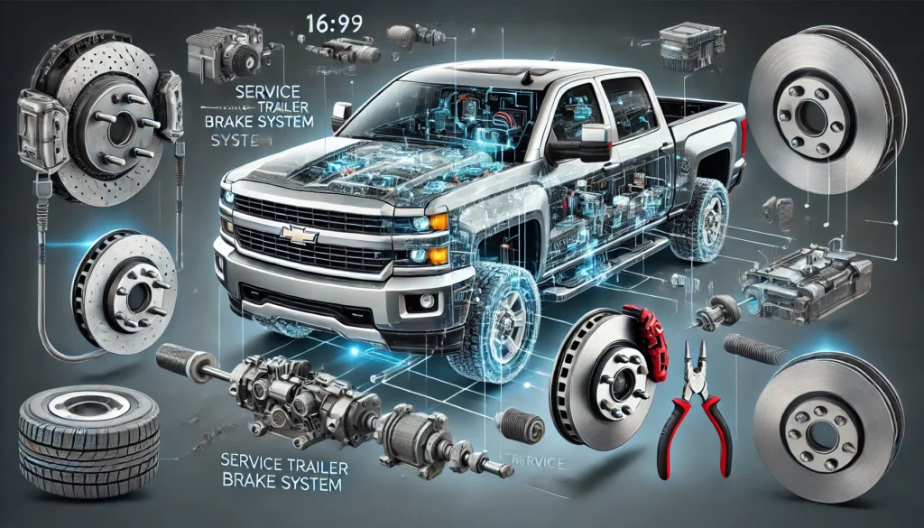 How to Service Trailer Brake System on a 2015 Silverado